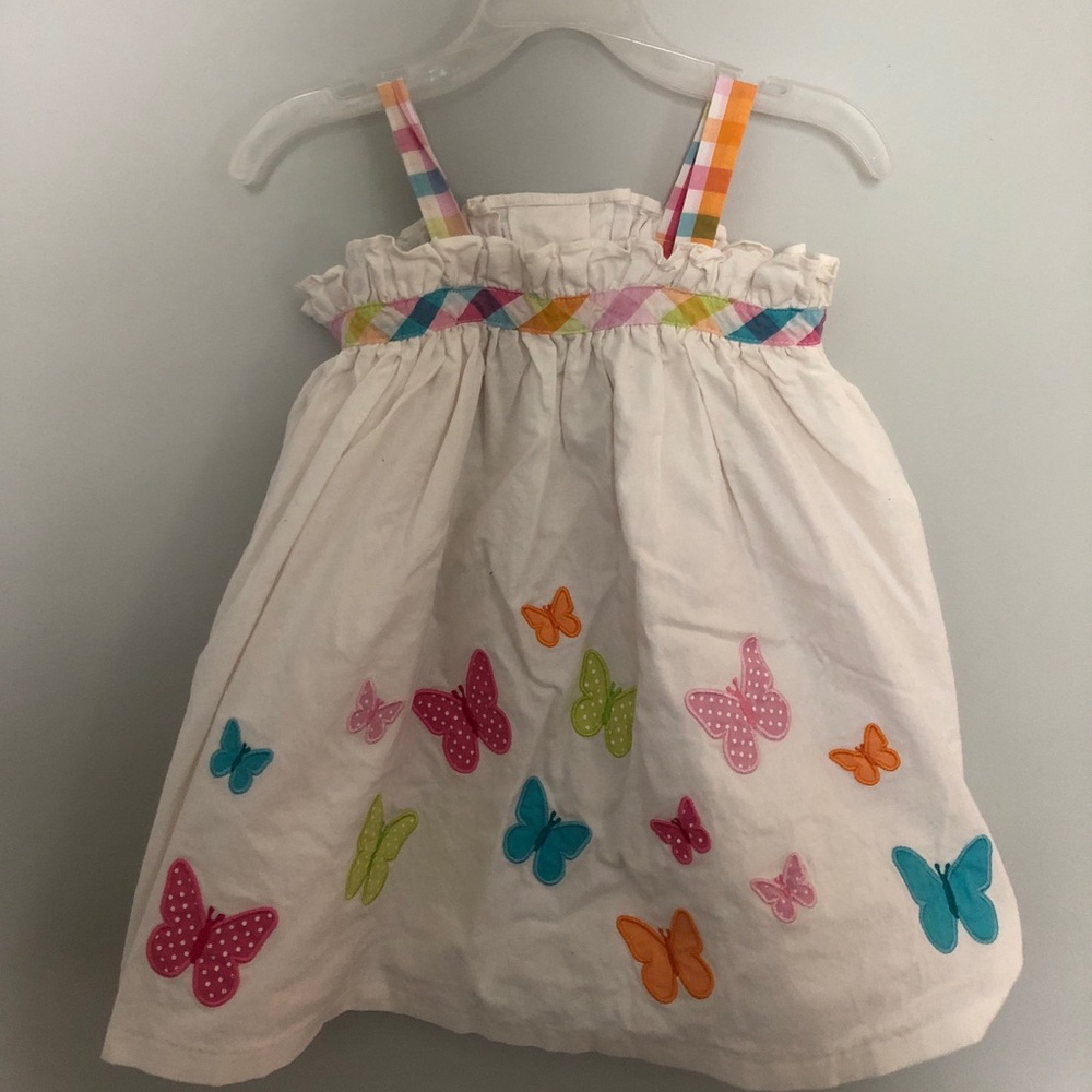 Bonnie baby butterfly dress